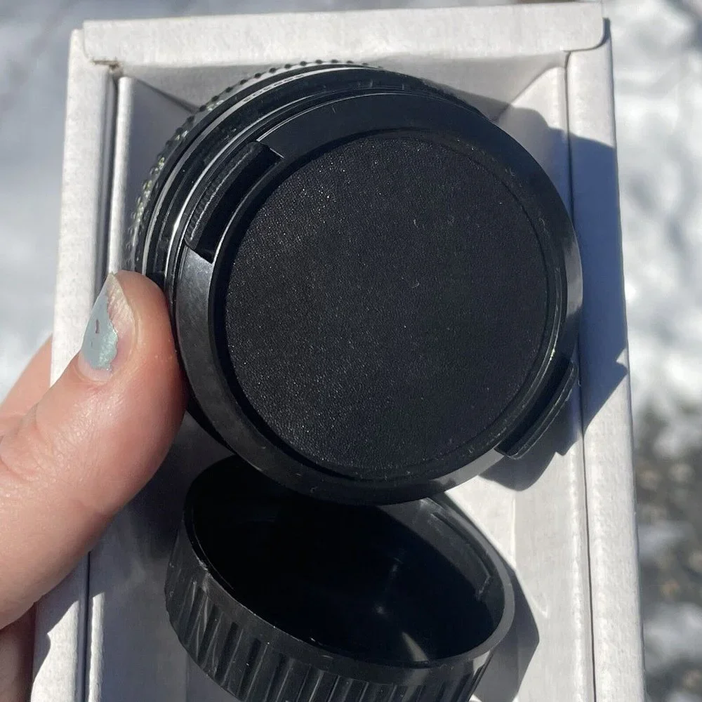 Vintage Camera Lens Rikenon 52 Zoom 1:2 50mm RKN 35-70 F3.5-4.5 w/ Box RICOH